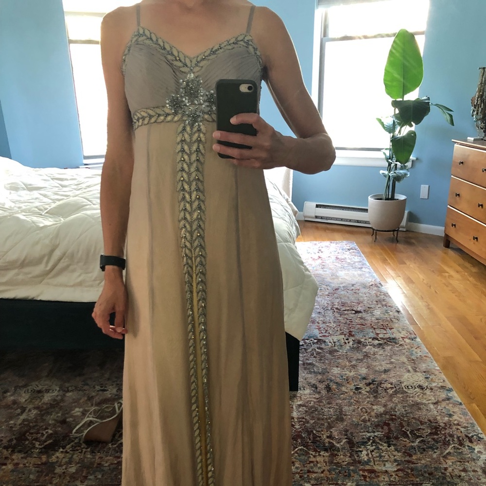 Gorgeous beaded gown